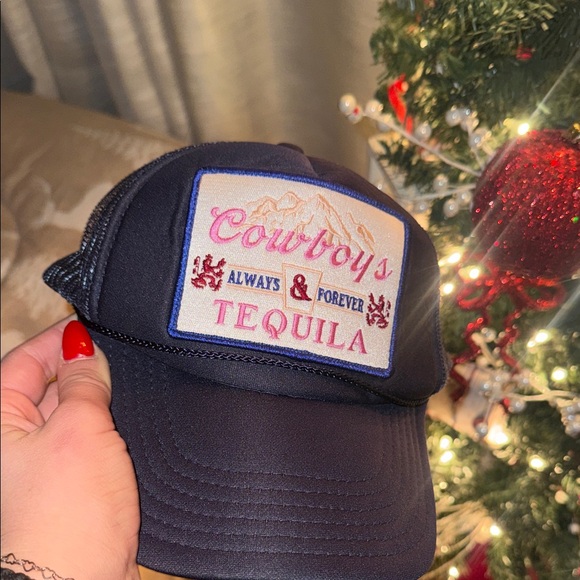 Buckle Navy Cowboy Trucker Hat - Picture 4 of 6